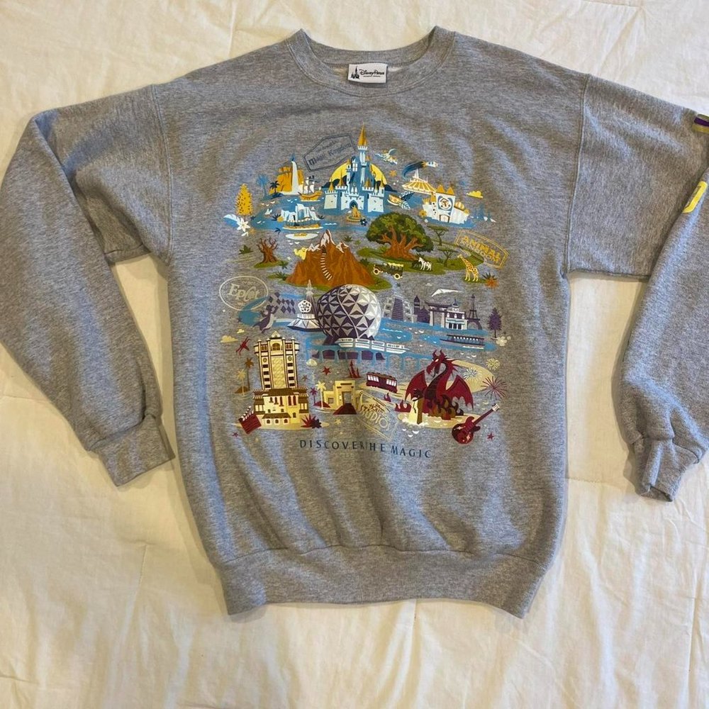 Disney Epcot Graphic Crewneck